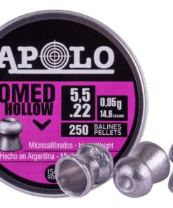 Apolo Domed Hollowpoint .22 Cal, 14.6gr - 250ct